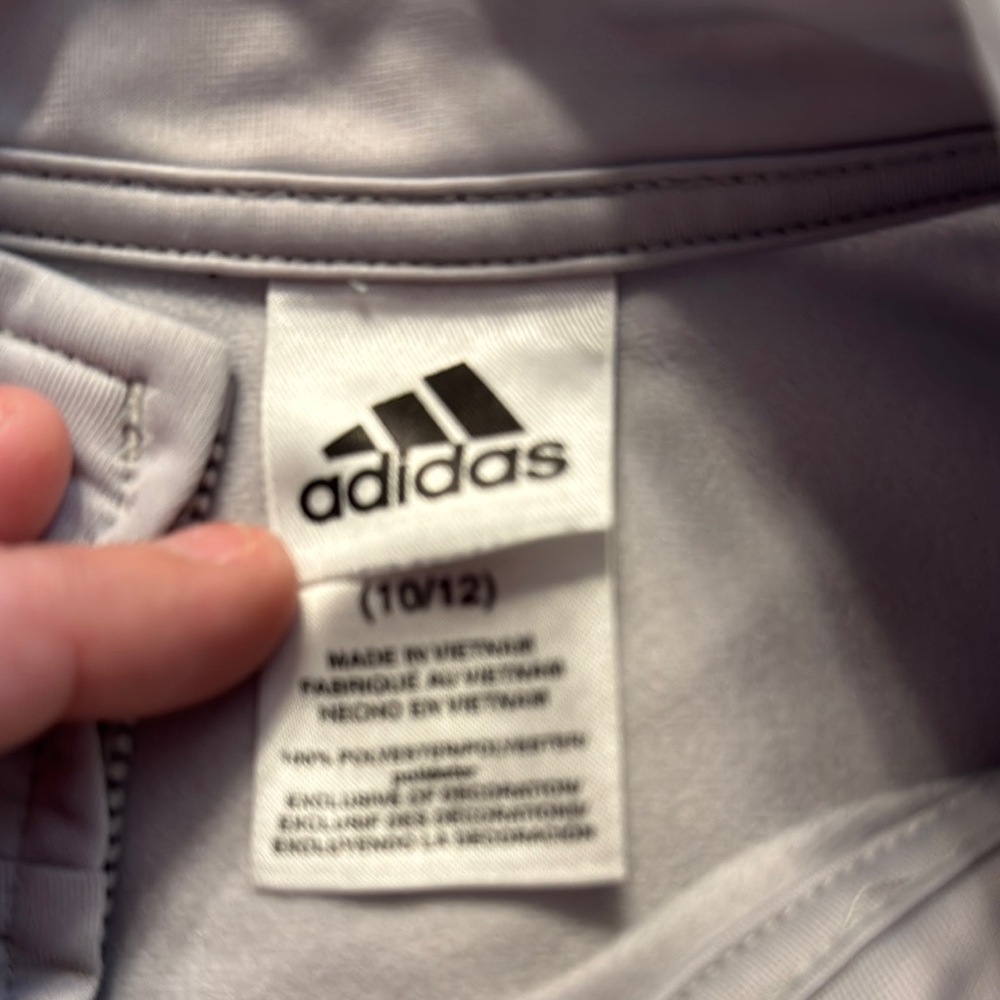 Adidas Two-Tone Black and Gray Jacket - Picture 2 of 4